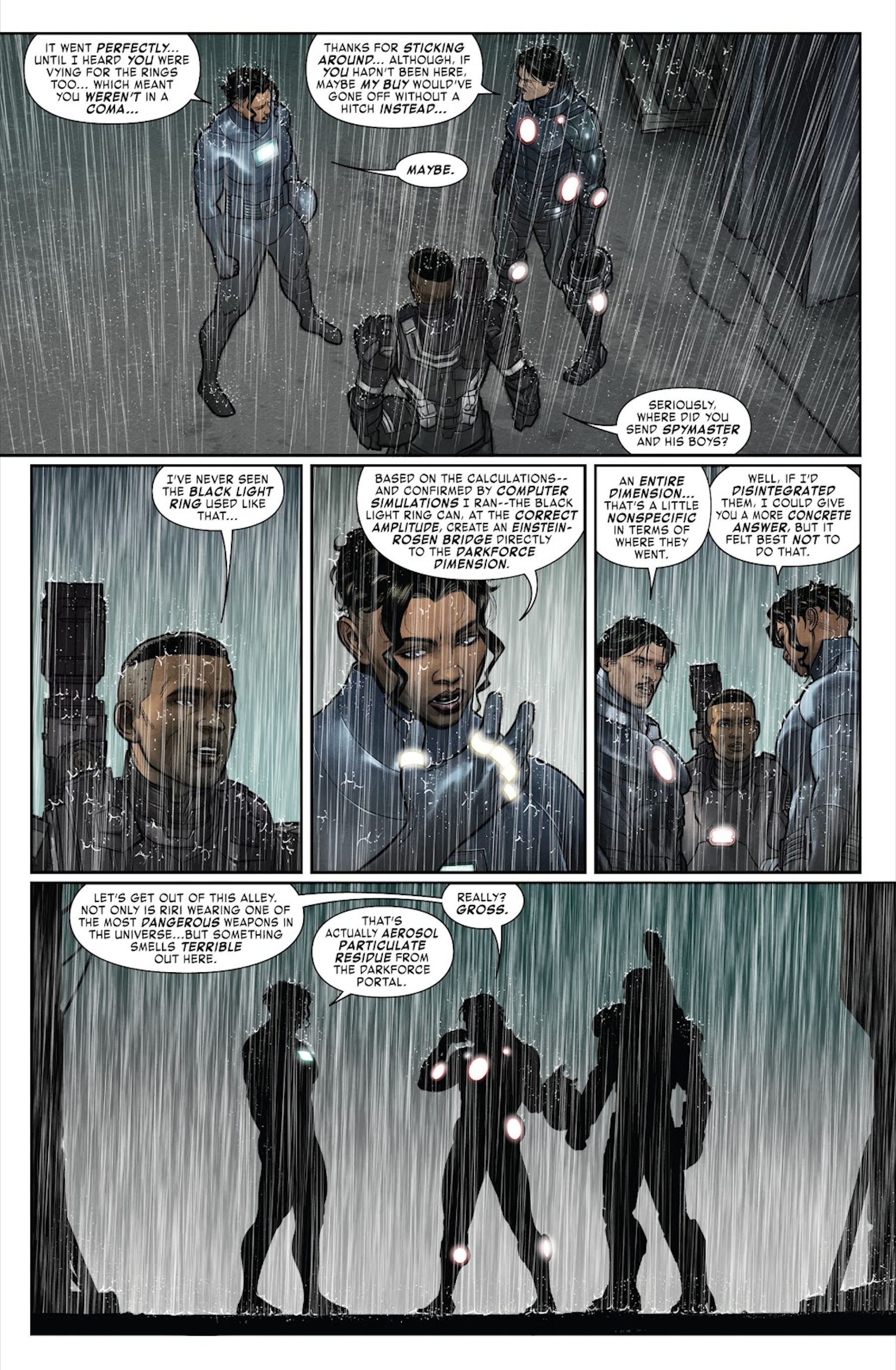 Ironheart shows her new power