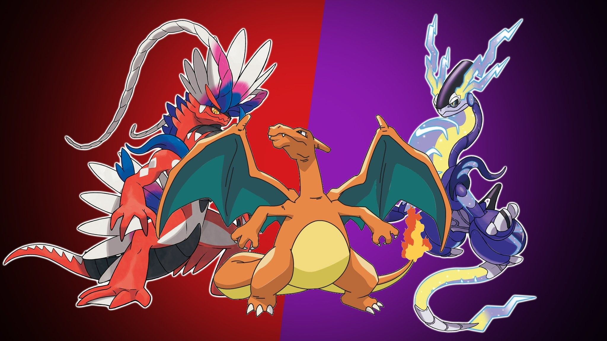 Charizard Tipo Tera Sombrio será distribuído em Pokémon Scarlet e Violet