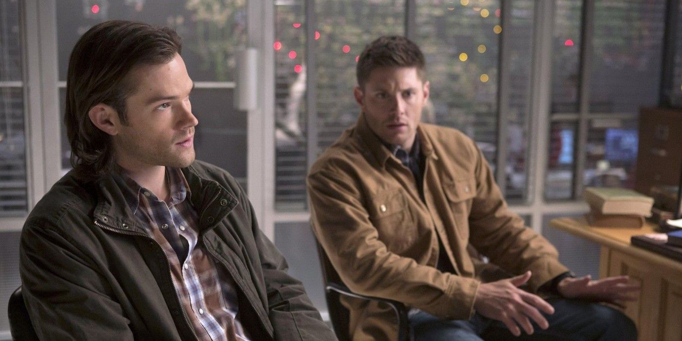 Jared Padalecki as Sam and Jensen Ackles as Dean in Supernatural