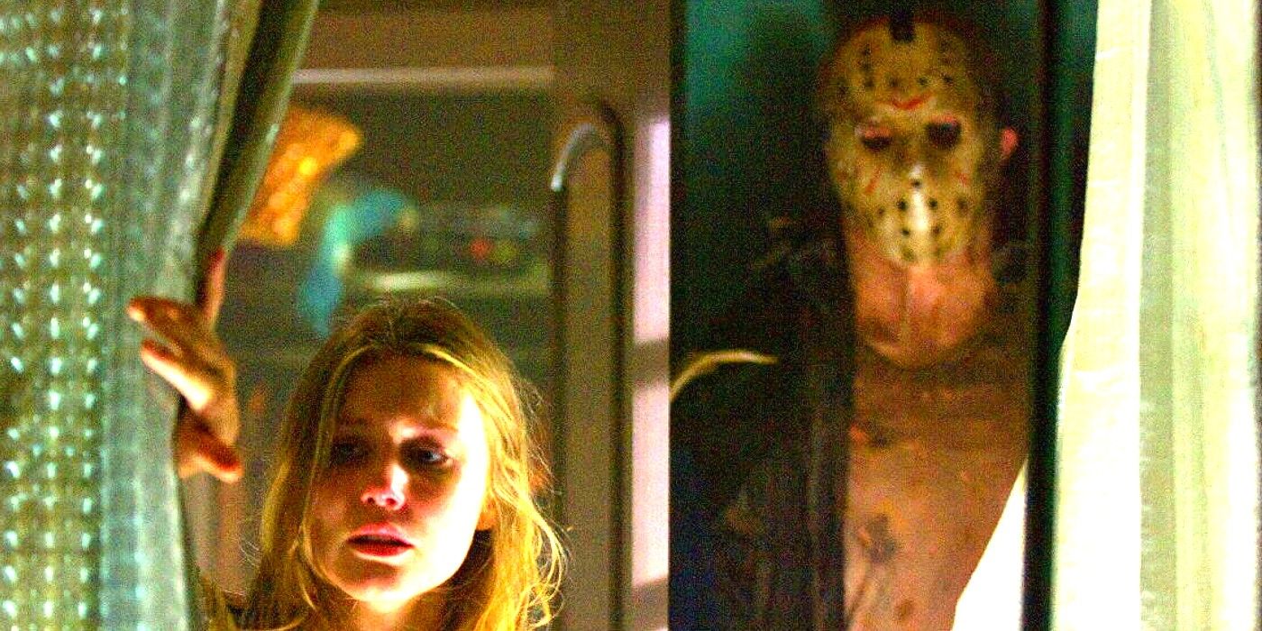 Jason watches a victim in Friday the 13th 2009