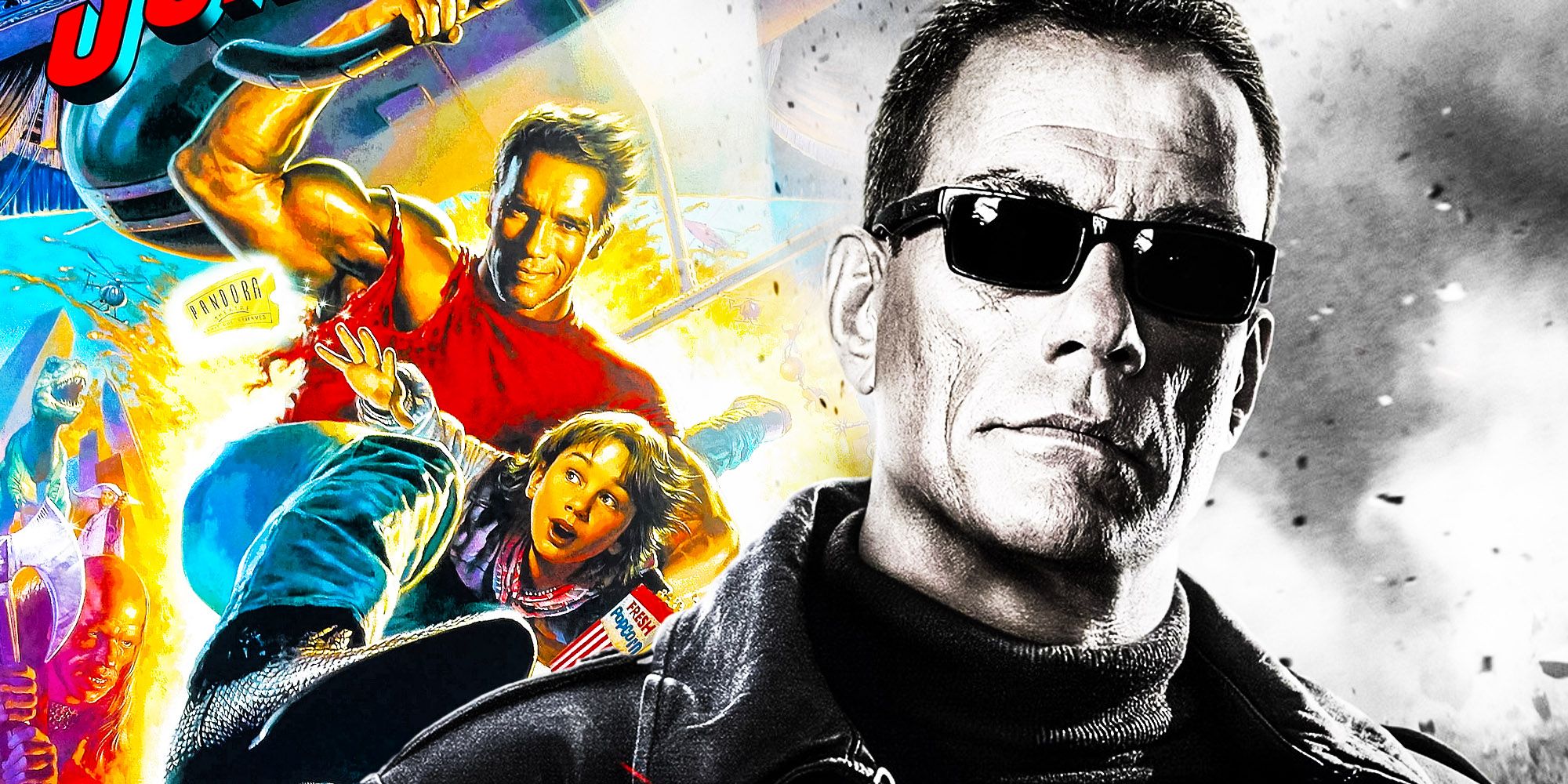 Jean Claude Van Damme Expendables 2 Arnold schwarzenegger last action hero
