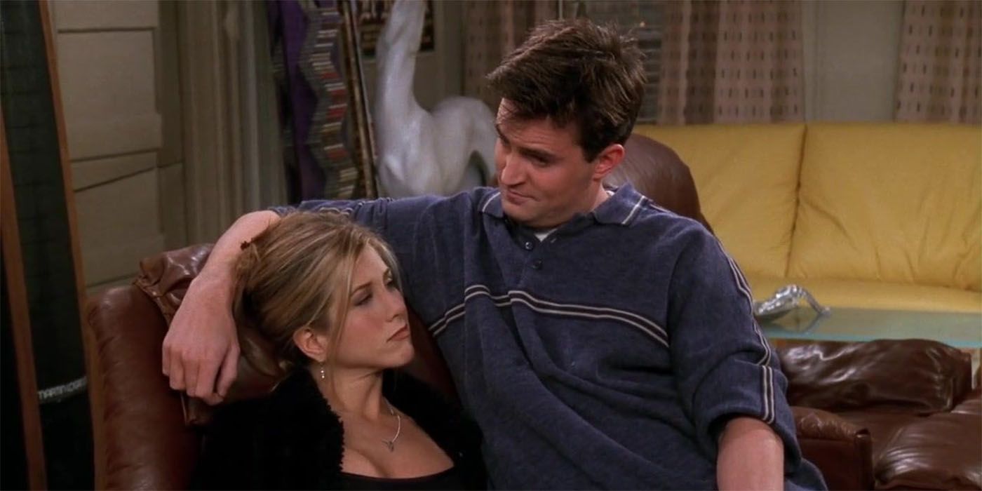 Jennifer Aniston and Matthew Perry in Friends
