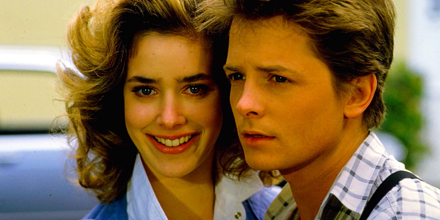 Jennifer and Marty McFly in Back To The Future