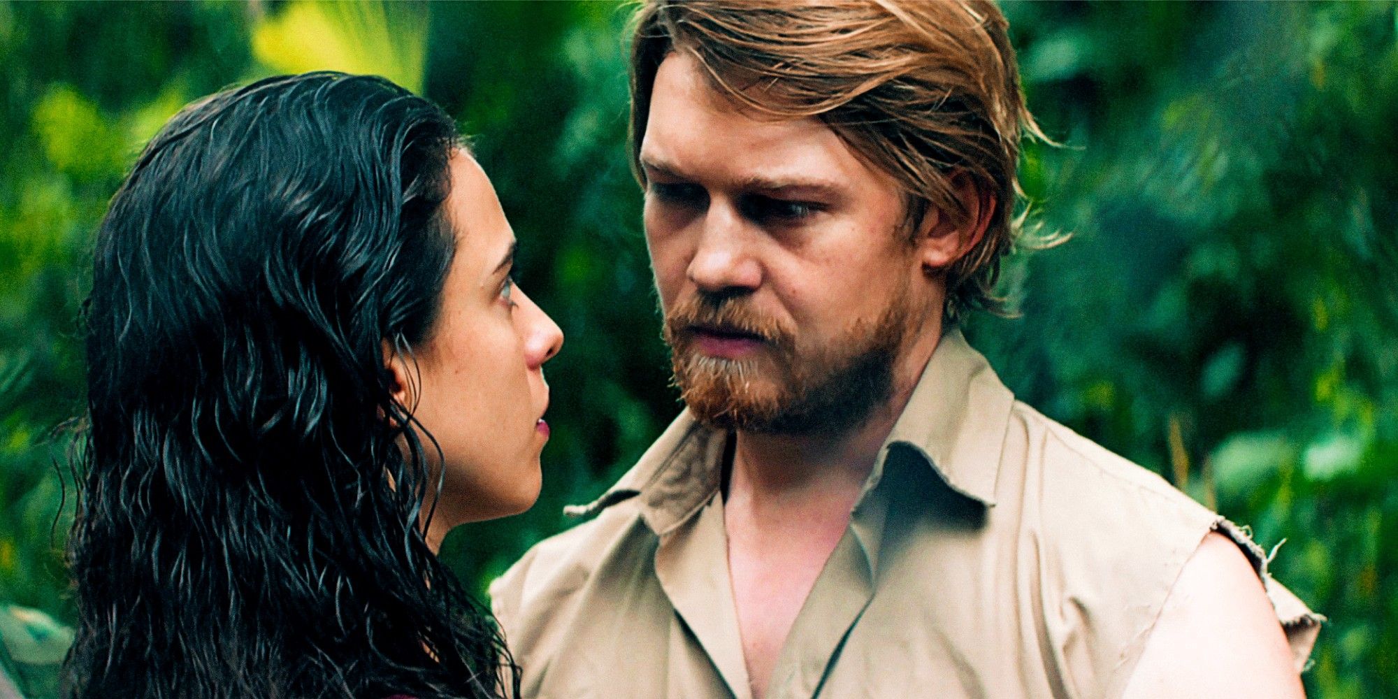 Joe Alwyn and Maragret Qualley in Stars at Noon