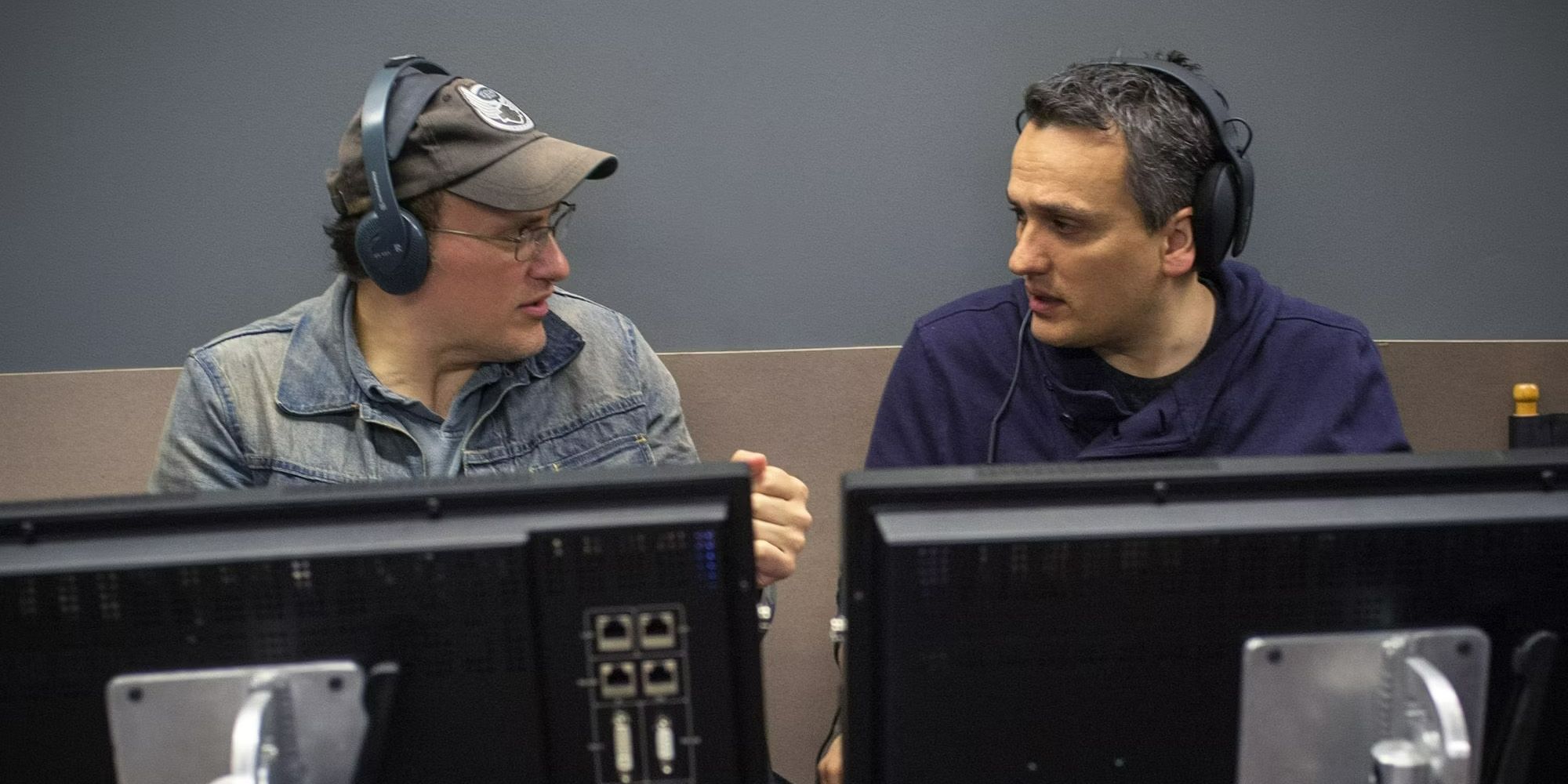 Joe and Anthony Russo Behind the scenes of Captain America Winter Soldier