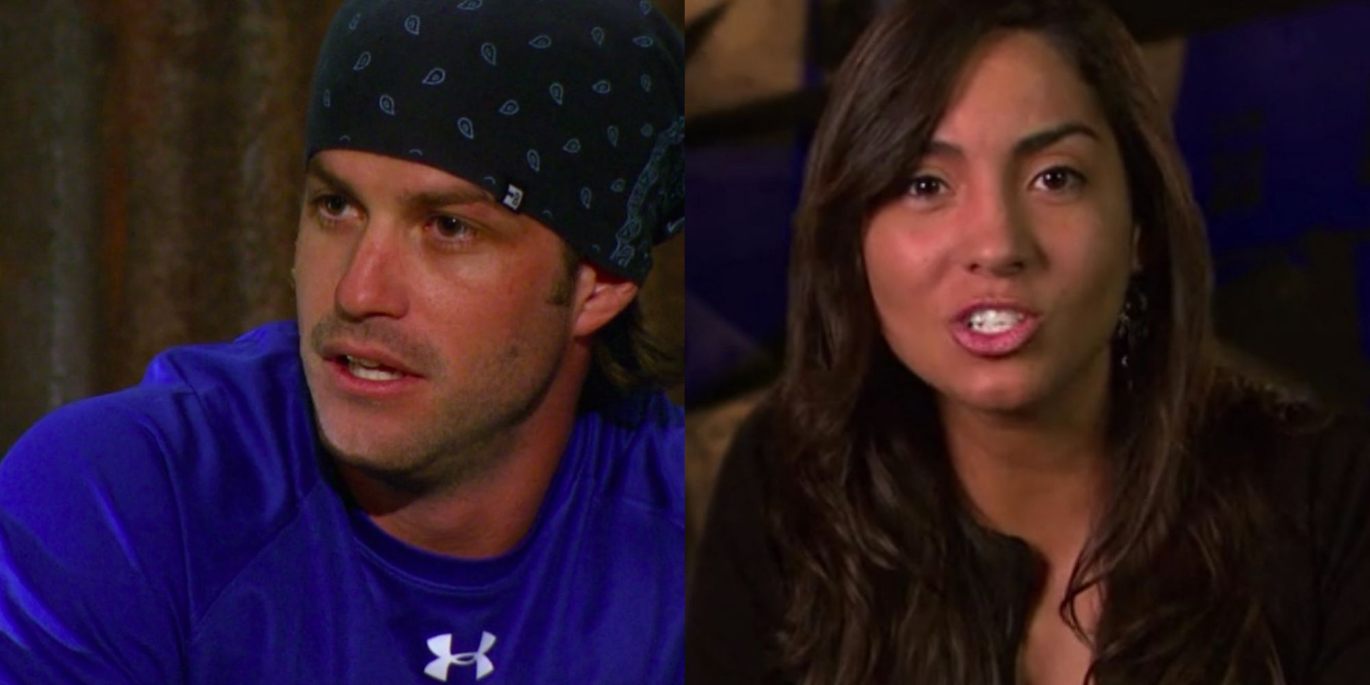 Johnny Bananas and Theresa on The Challenge