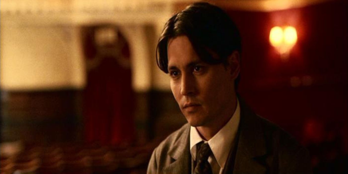 Johnny Depp as J.M. Barrie in Finding Neverland