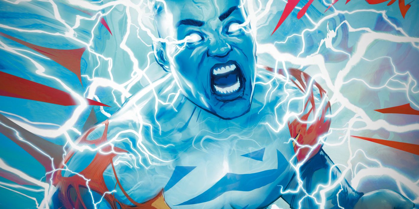 Jon Kent Electric Blue Superman Art