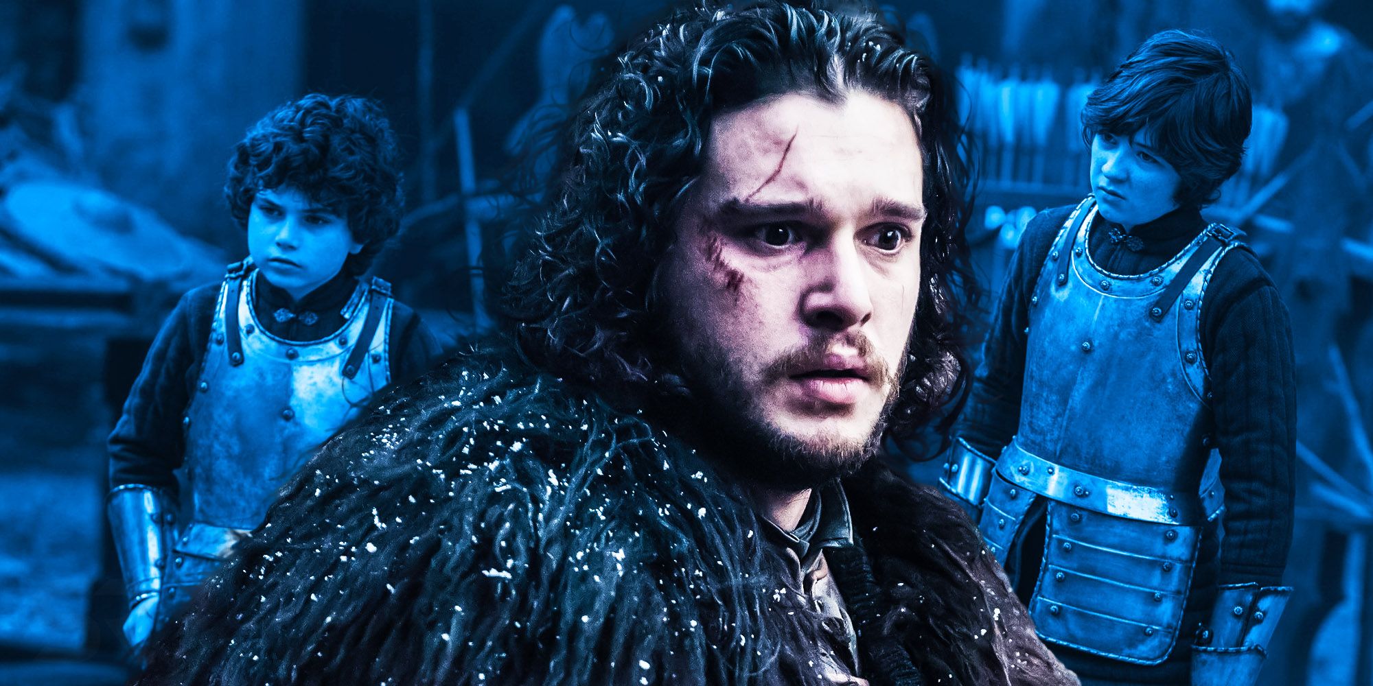 Jon Snow Game of thrones House of the dragon Jacerys and Lucerys Velaryon
