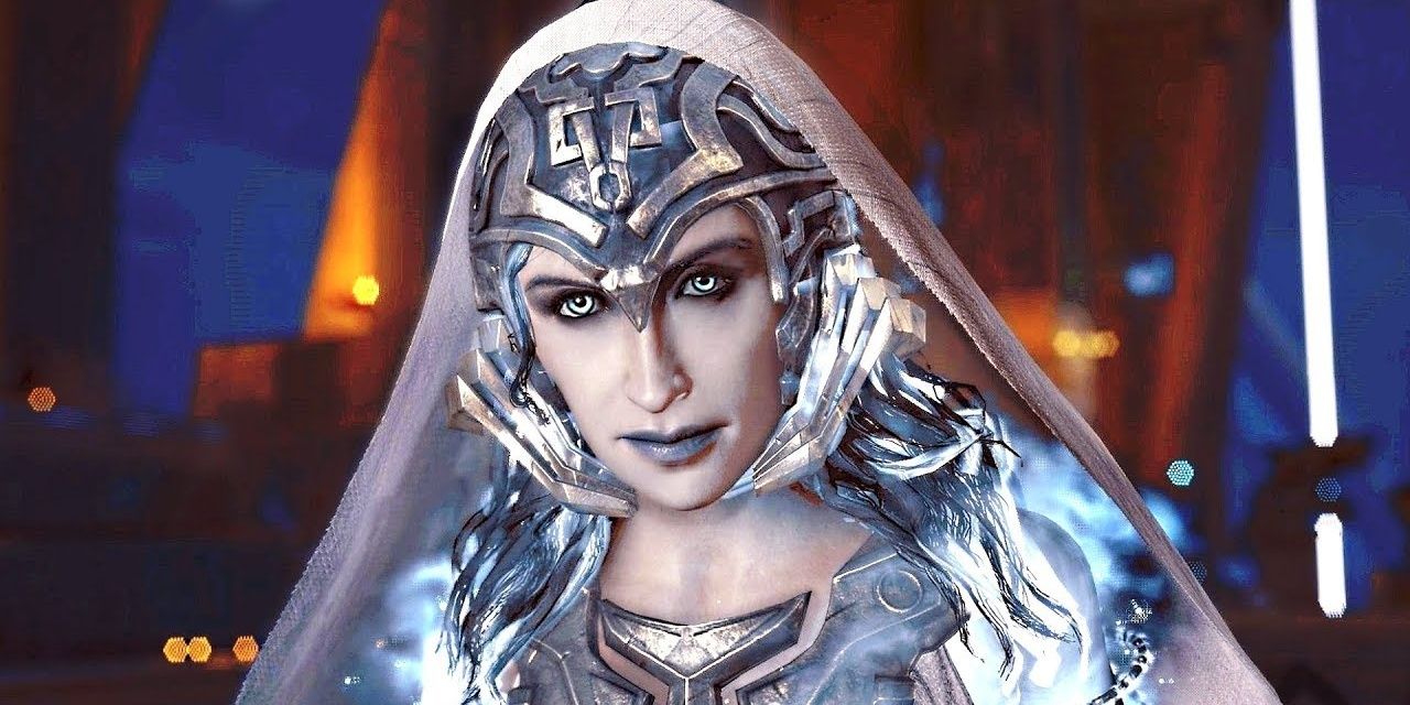 Juno tươi cười trong Assassin's Creed Odyssey