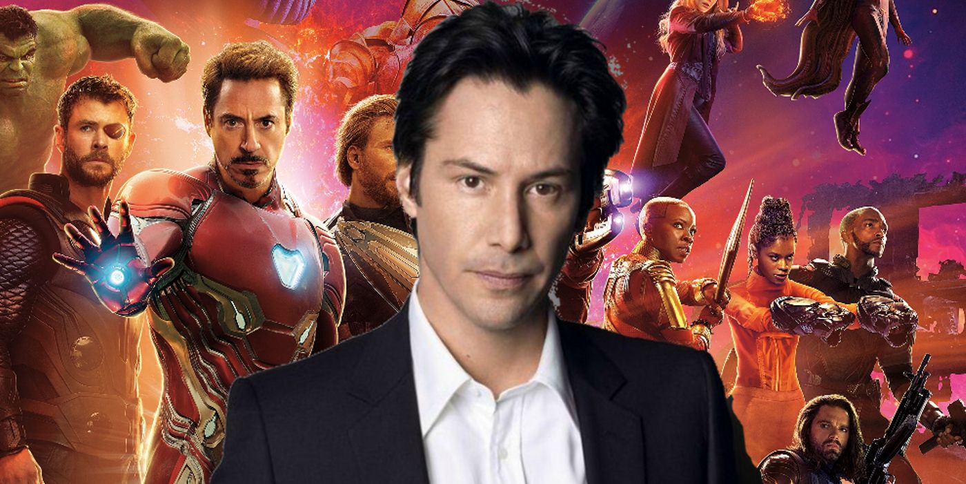 Keanu Reeves in the MCU custom image