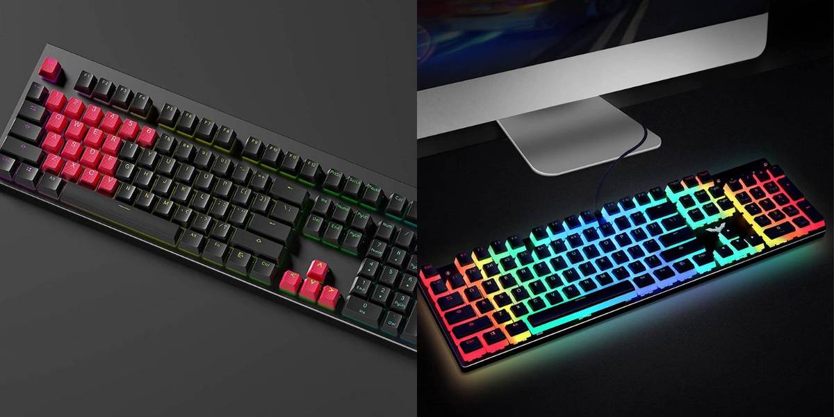 Keyboard Ruberis Logitech Mx Keys S Ranked Rubber Keycap Set | 23 Double Shot ...