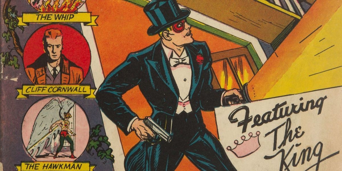 King Standish durante a Era de Ouro da DC Comics