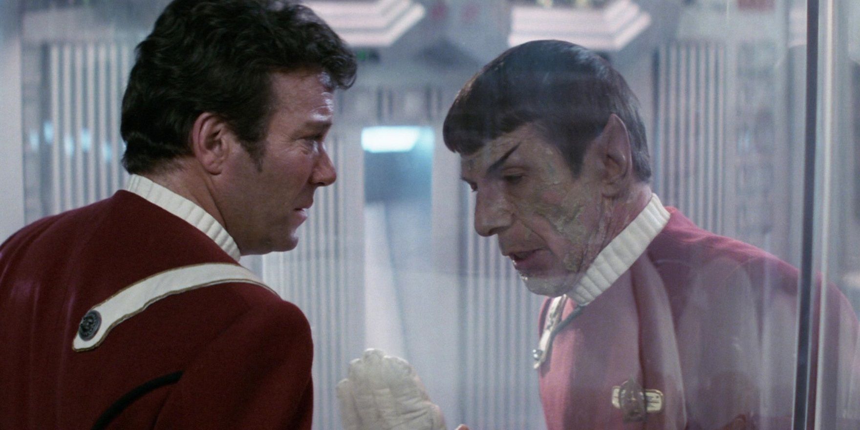 Kirk says goodbye to Spock in Star Trek II The Wrath of Khan