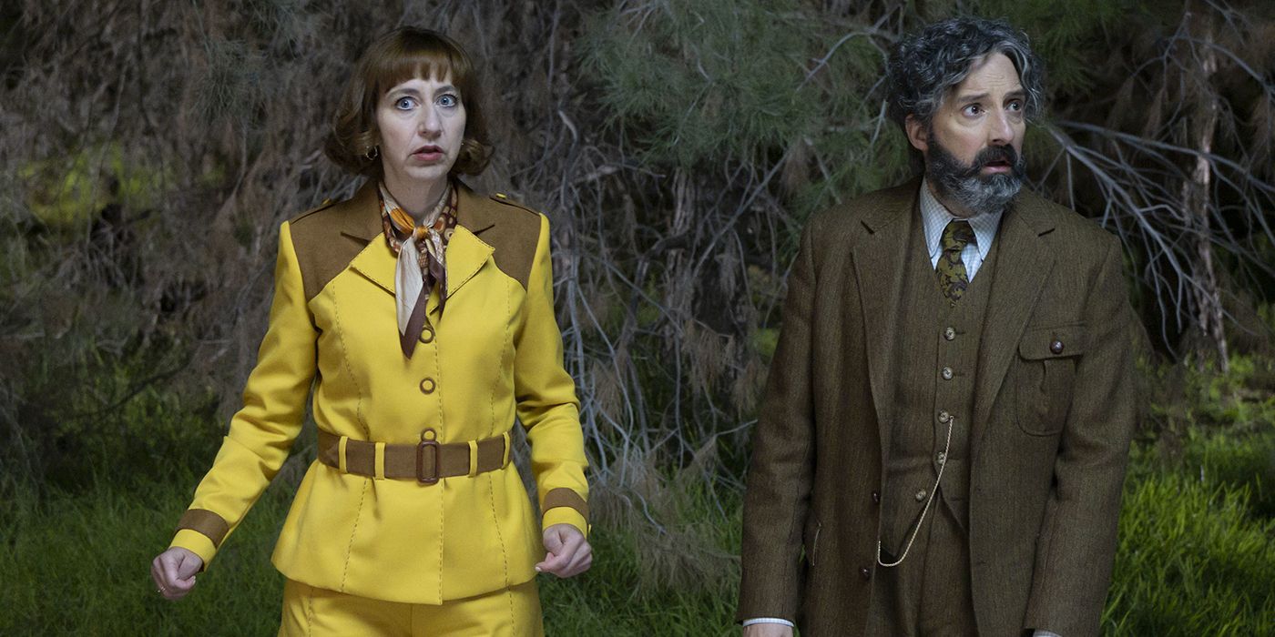 Kristen Schaal, Tony Hale in The Mysterious Benedict Society Season 2