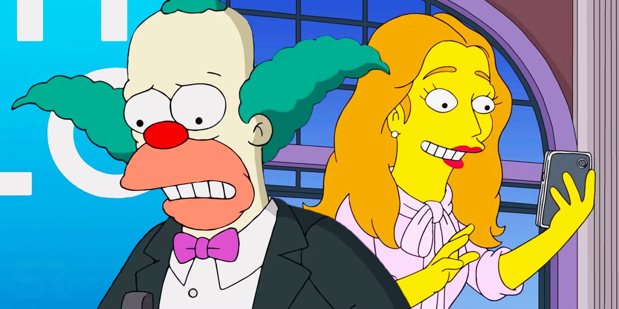 Krusty-the-clown-drew-barrymore-simpsons-cameo