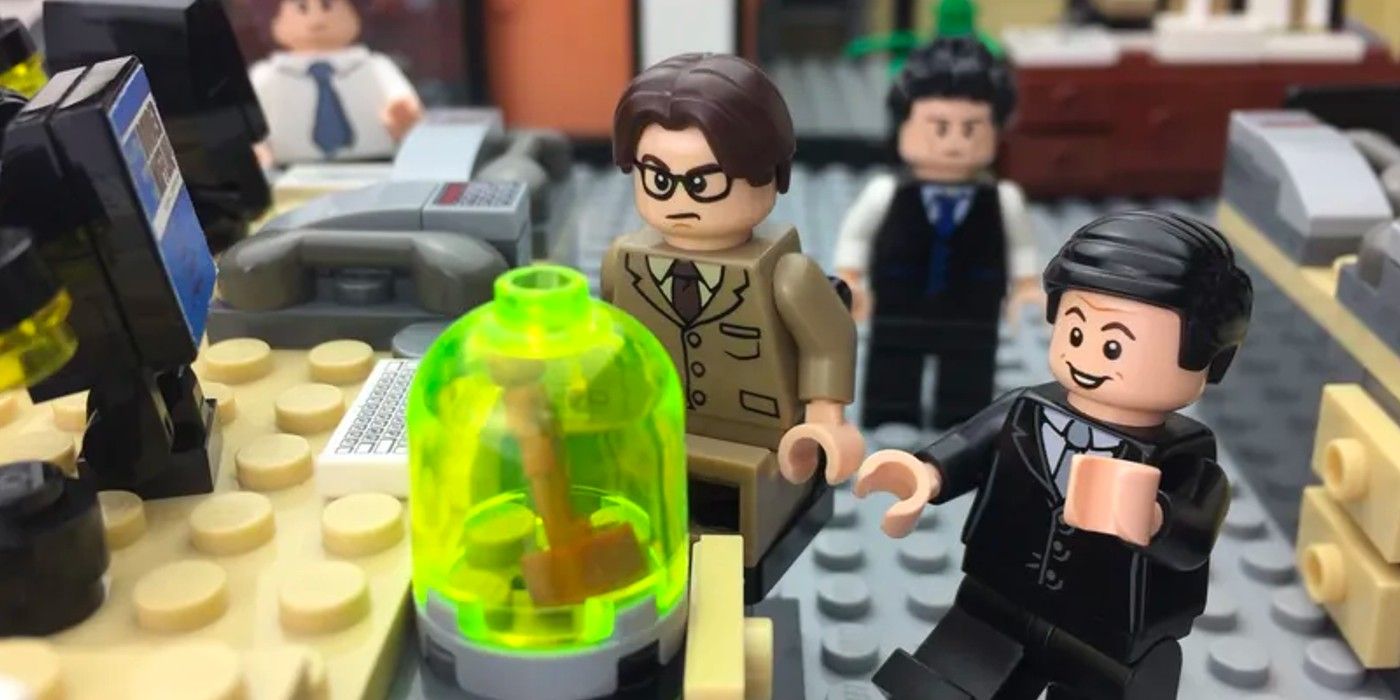 We Can't Believe The Office LEGO Set Hid These Amazing Details