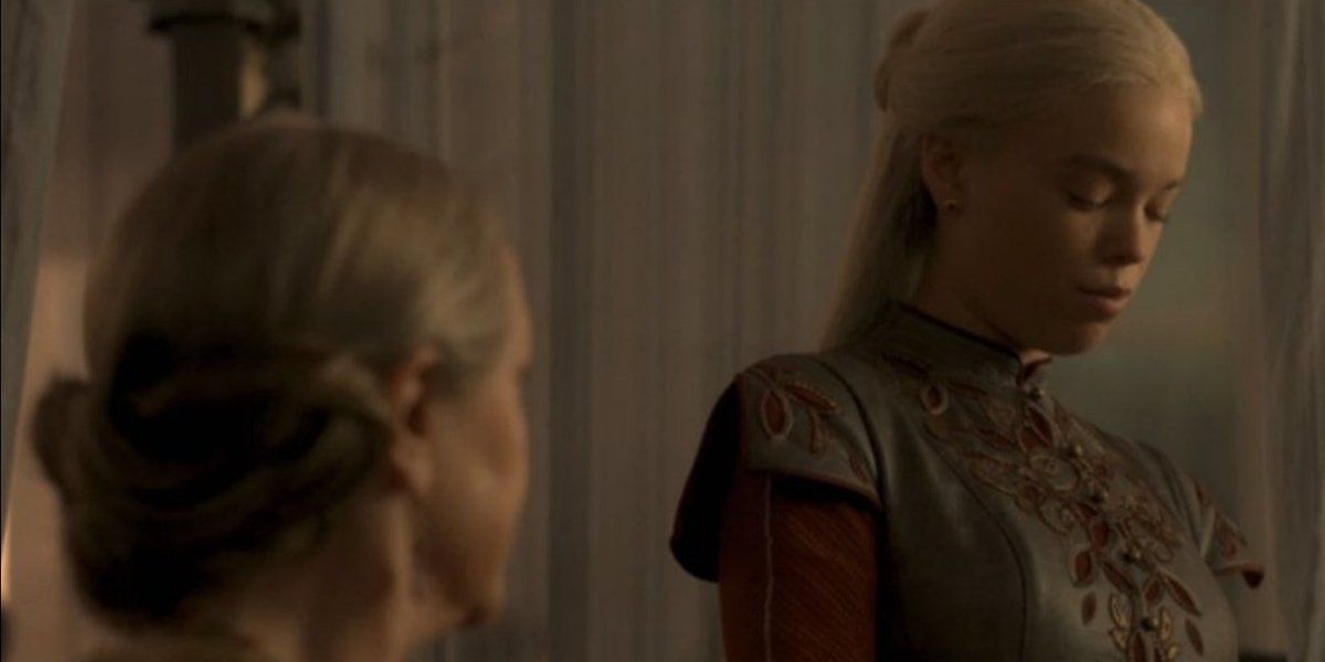 Lady Redwyne e Rhaenyra Targaryen