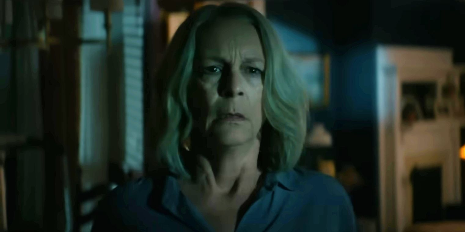 Laurie Strode looking concerned