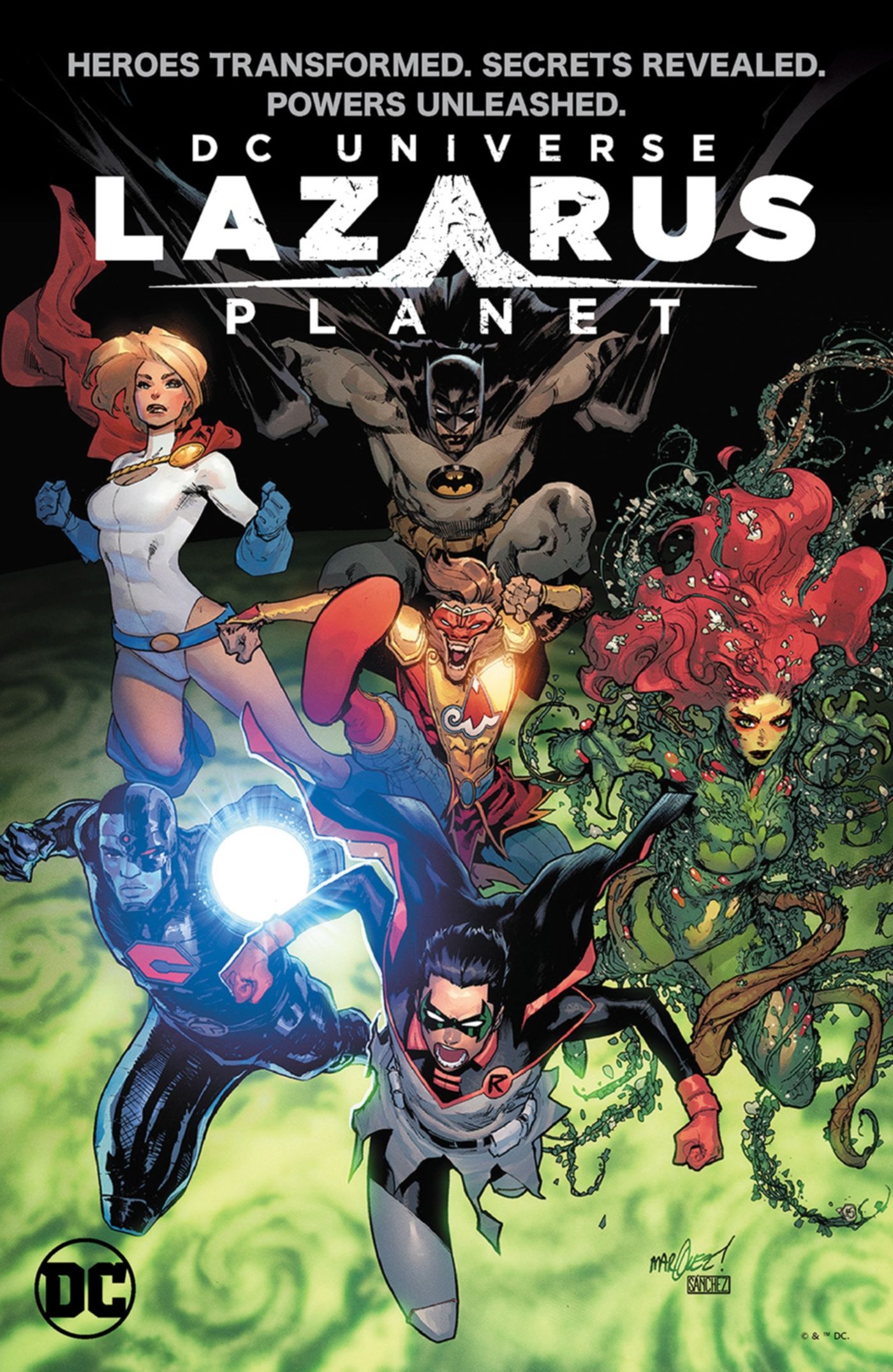 Capa do Planeta Lázaro DC Comics