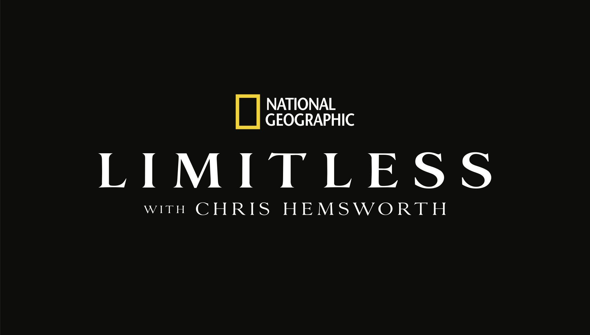 Ilimitado com o logotipo de Chris Hemsworth