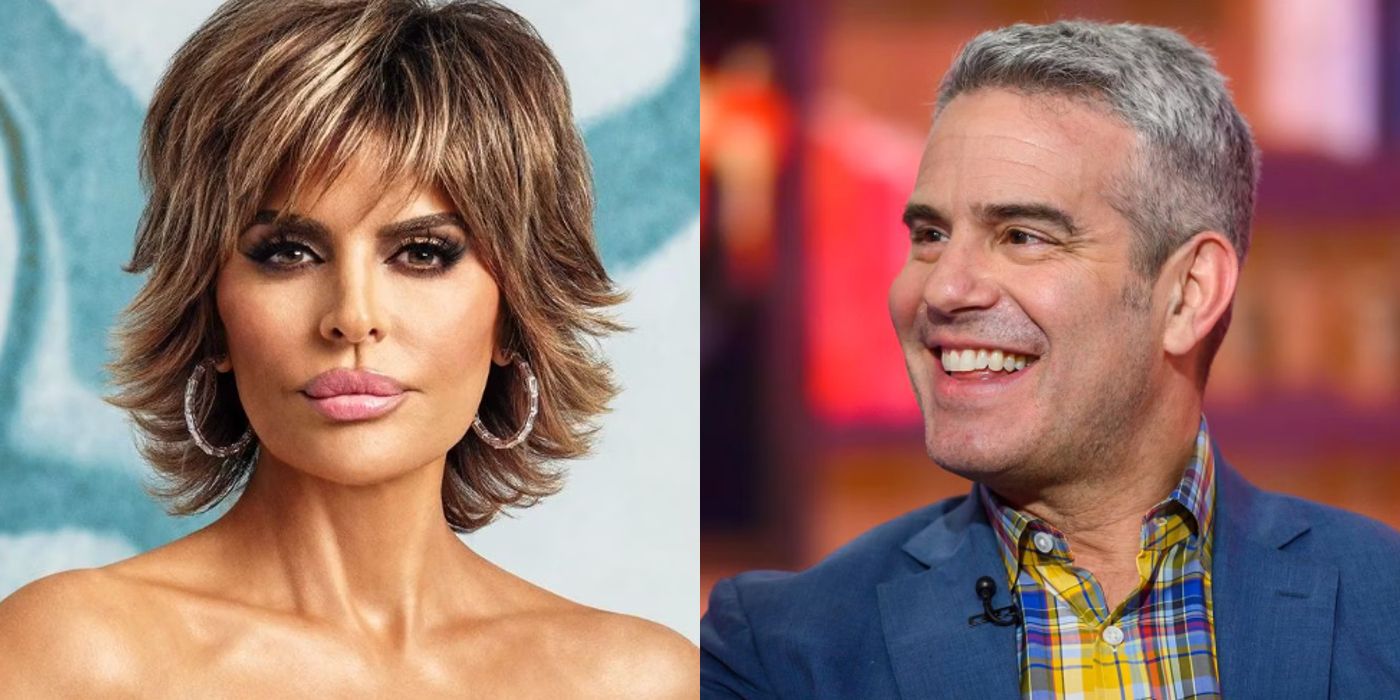 Real Housewives of Beverly Hills star Lisa Rinna and Bravo host Andy Cohen