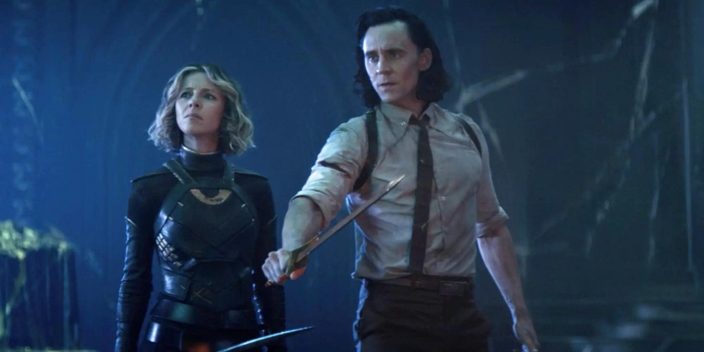 Loki and Sylvie in action