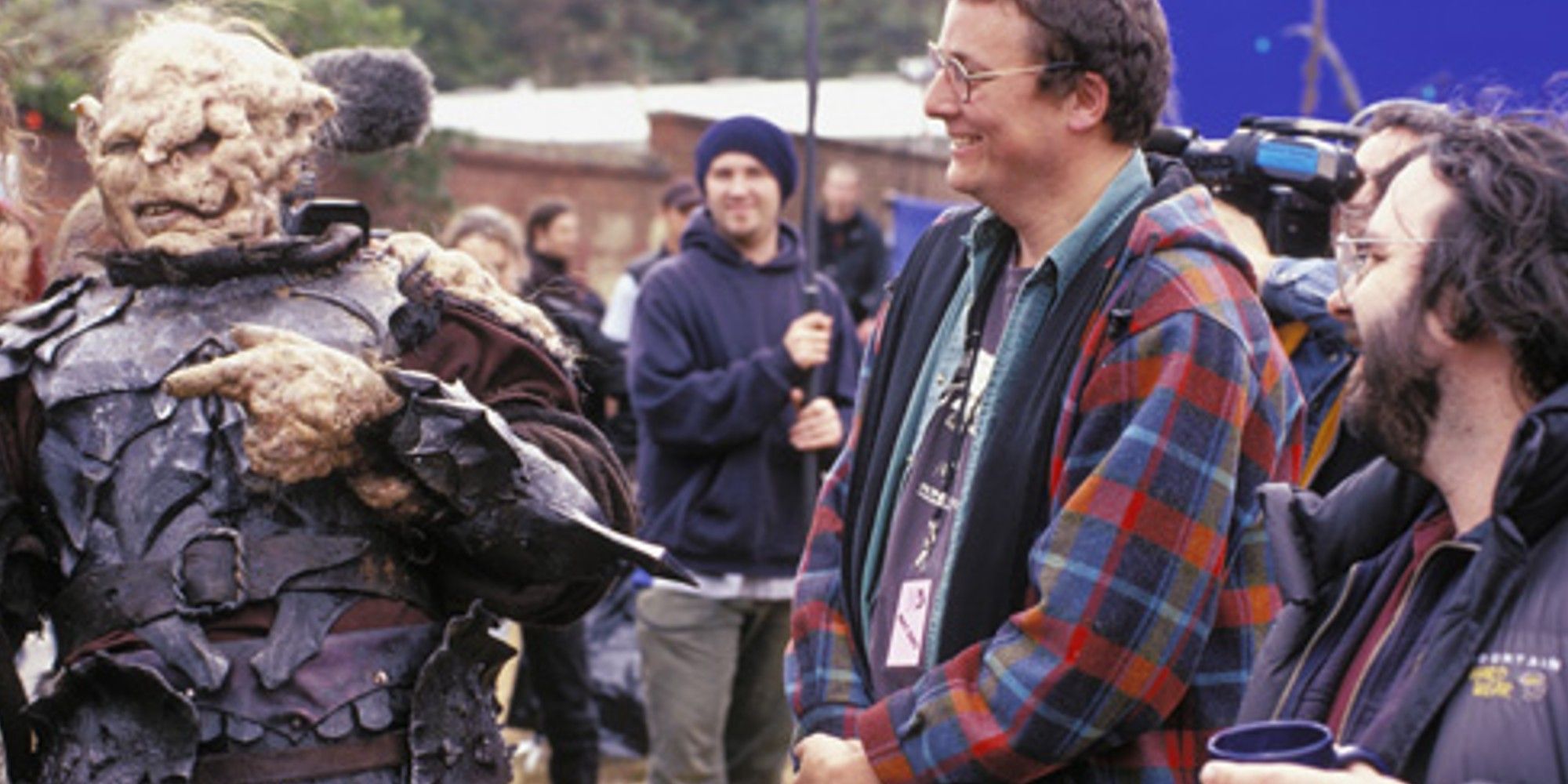 Lord of the Rings The Return of The King Peter Jackson Behind The Scenes Photo
