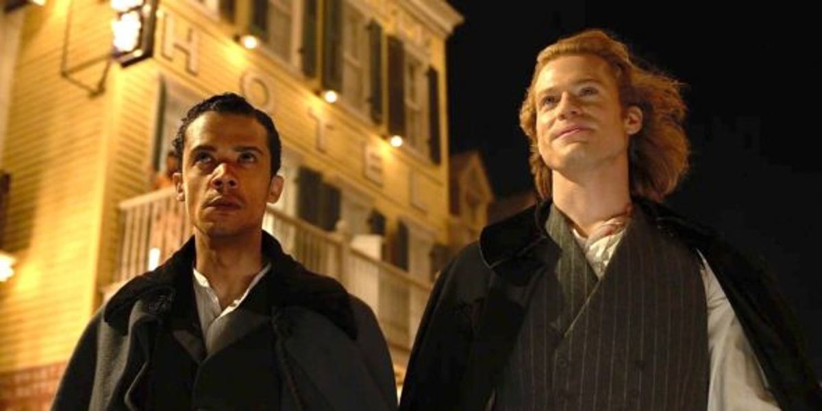 Louis and Lestat walking in New Orleans in AMC Interview with a Vampire
