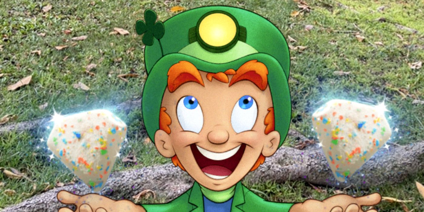 Captura de tela de Lucky the Leprechaun de Journey to the Magic Gems
