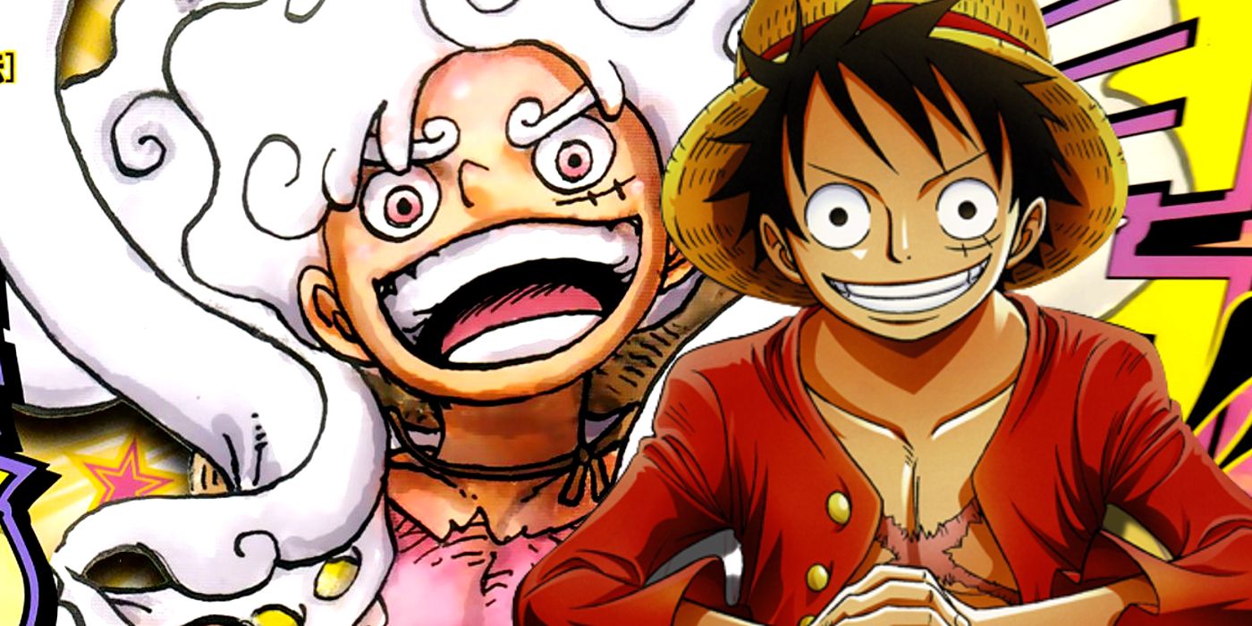 Luffy Next to His Powerful Gear Fifth Form in One Piece