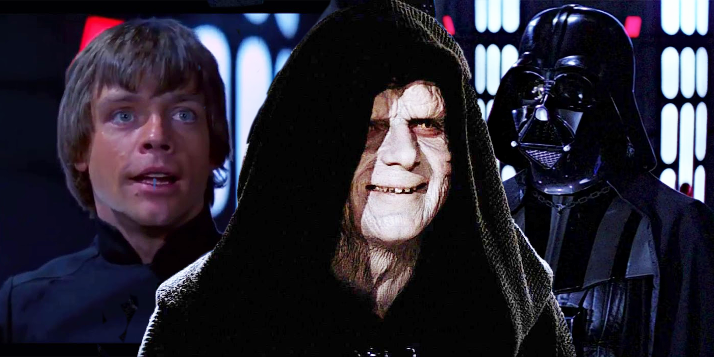 Luke Skywalker Palpatine Darth Vader