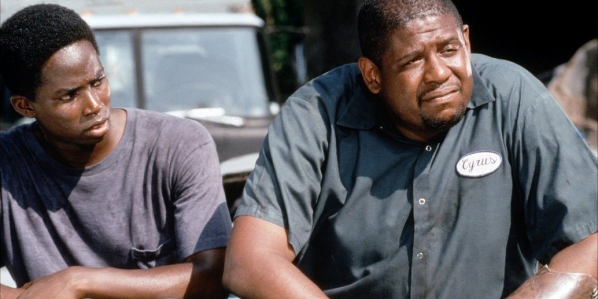 Harold Perrineau and Forest Whitaker in Smoke