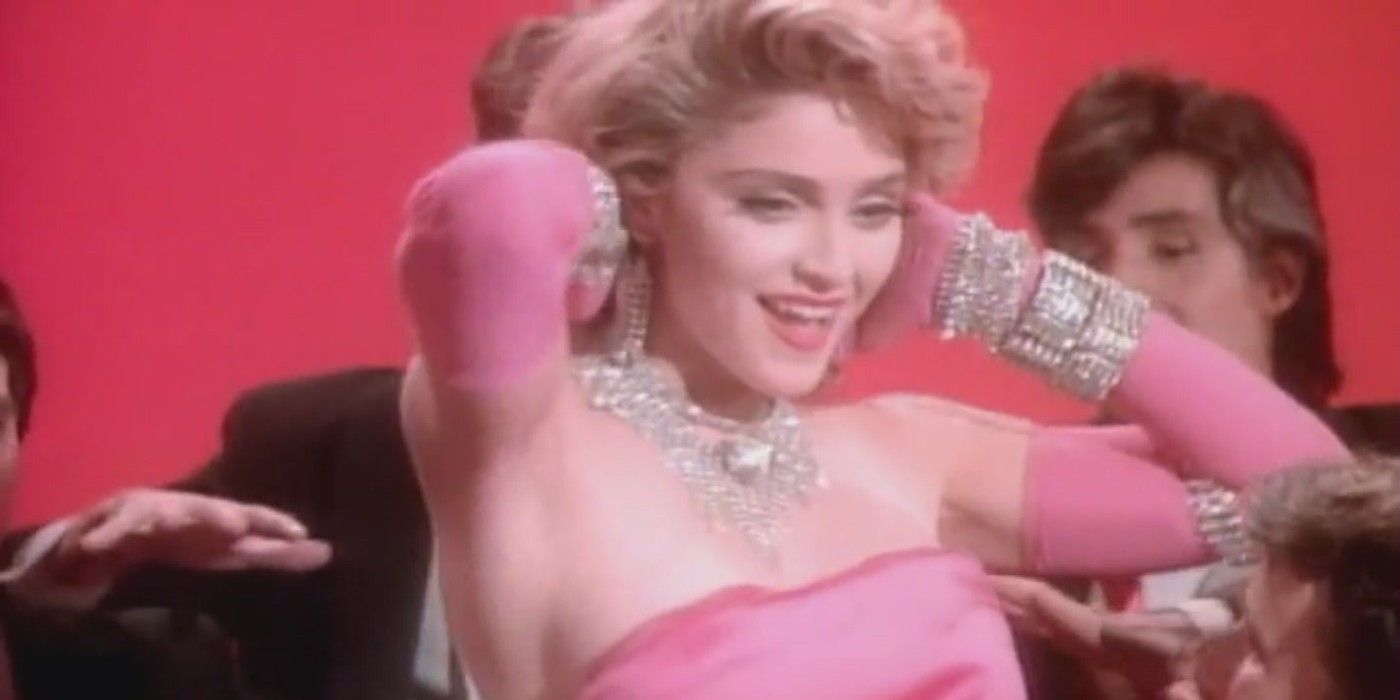 Madonna em Material Girl