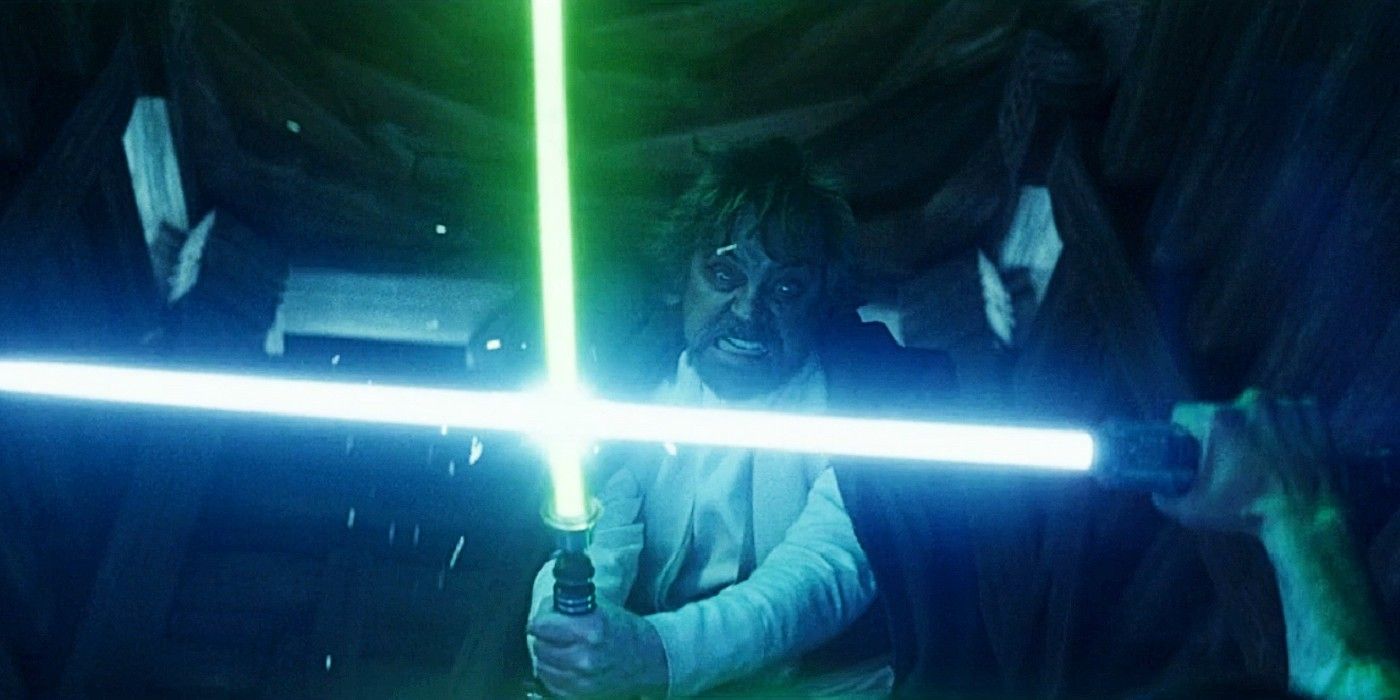 Mark Hamill como Luke Skywalker em Os Últimos Jedi