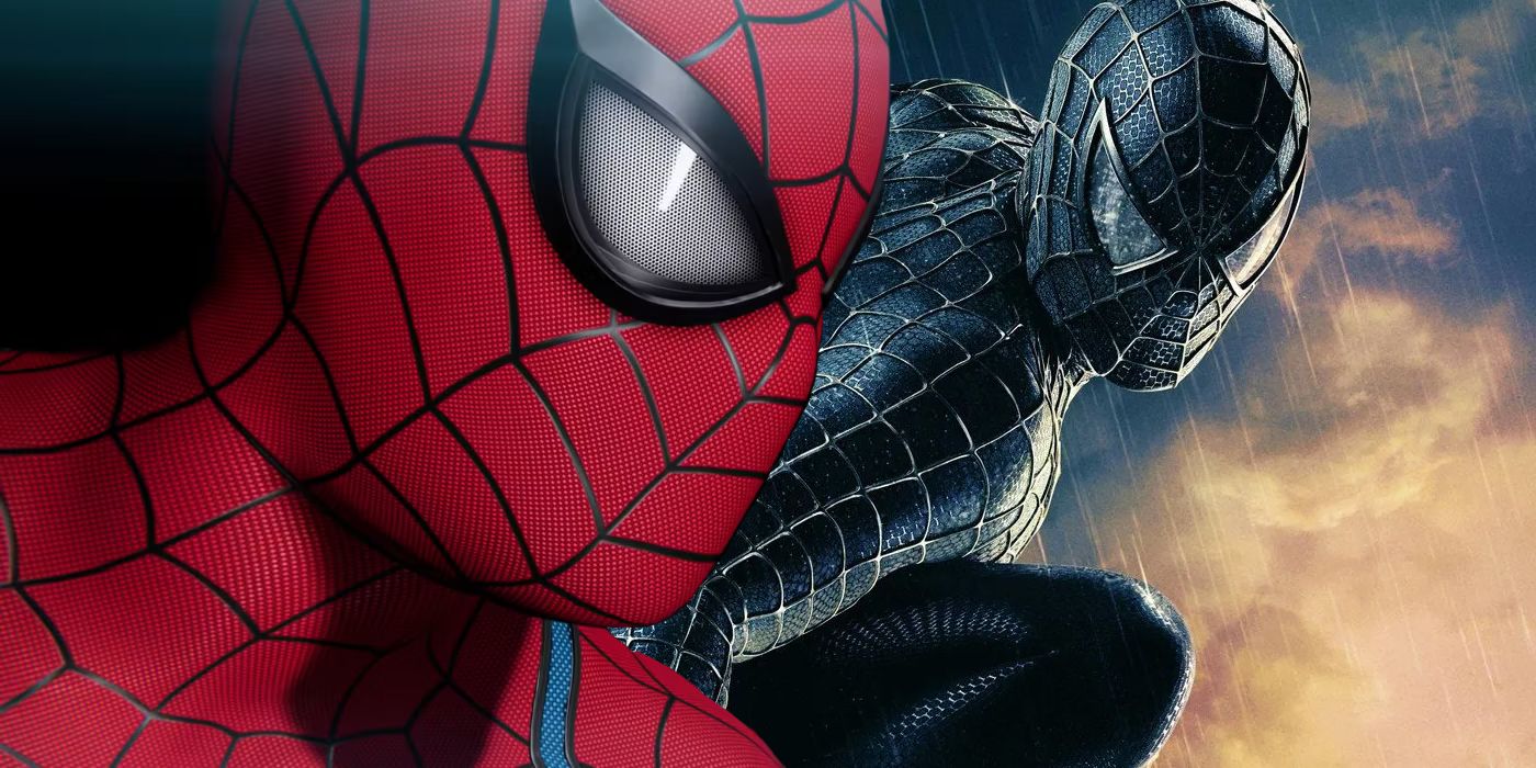 Spider-Man in both Marvel's Spider-Man 2 and Raimi's Spider-Man 3