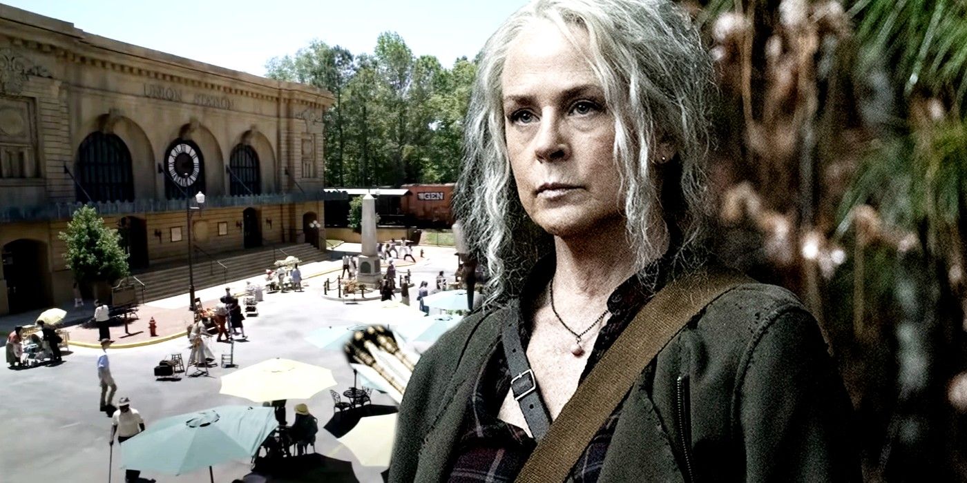 Melissa McBride as Carol and Commonwealth in Walking Dead