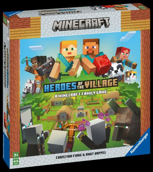 Ravensburger Minecraft Heroes of The Village Jogo de tabuleiro