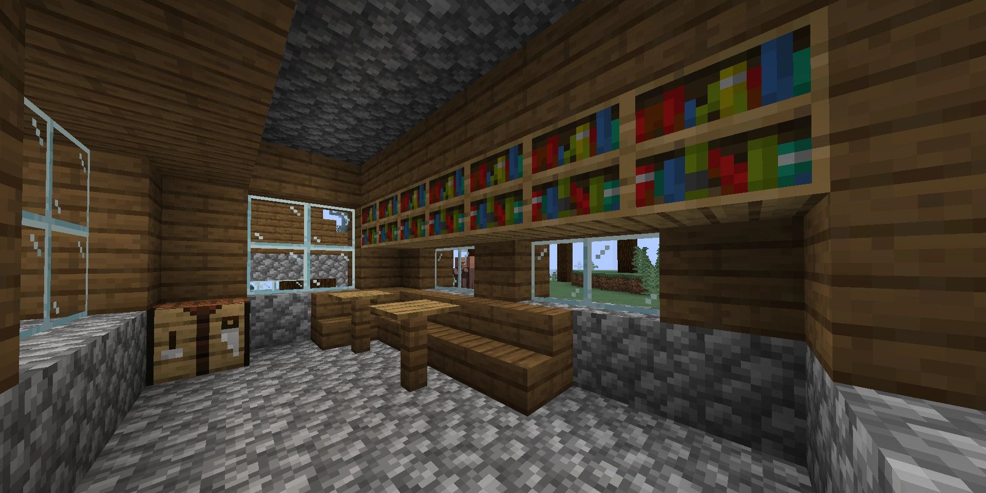 Minecraft - How to Get Chiseled Bookshelves and What They Do