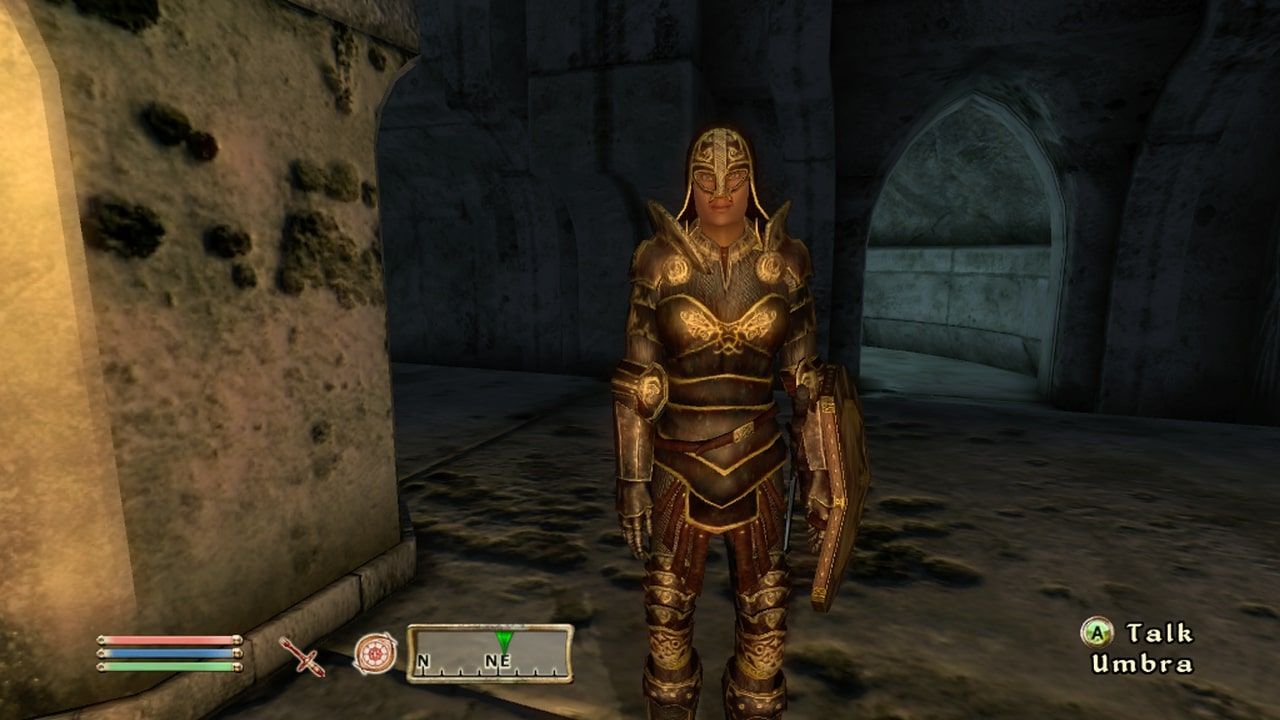Morrowind&rsquo;s Umbra standing menacingly in front of the player.