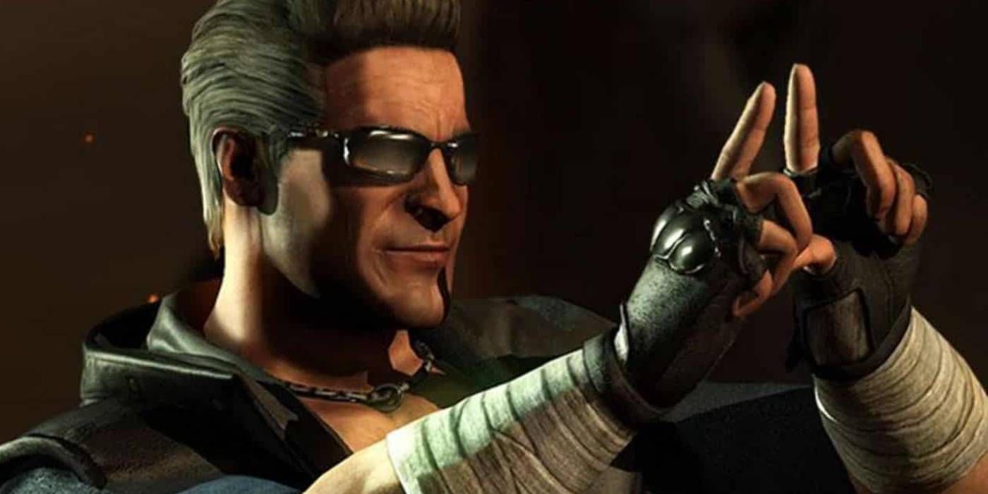 Captura de tela de Johnny Cage de Mortal Kombat