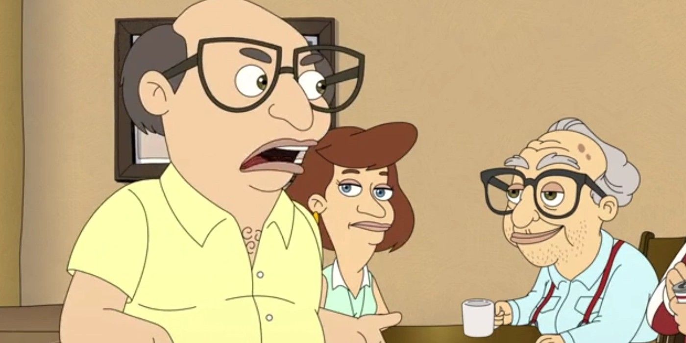 Morty Glouberman yelling in Big Mouth