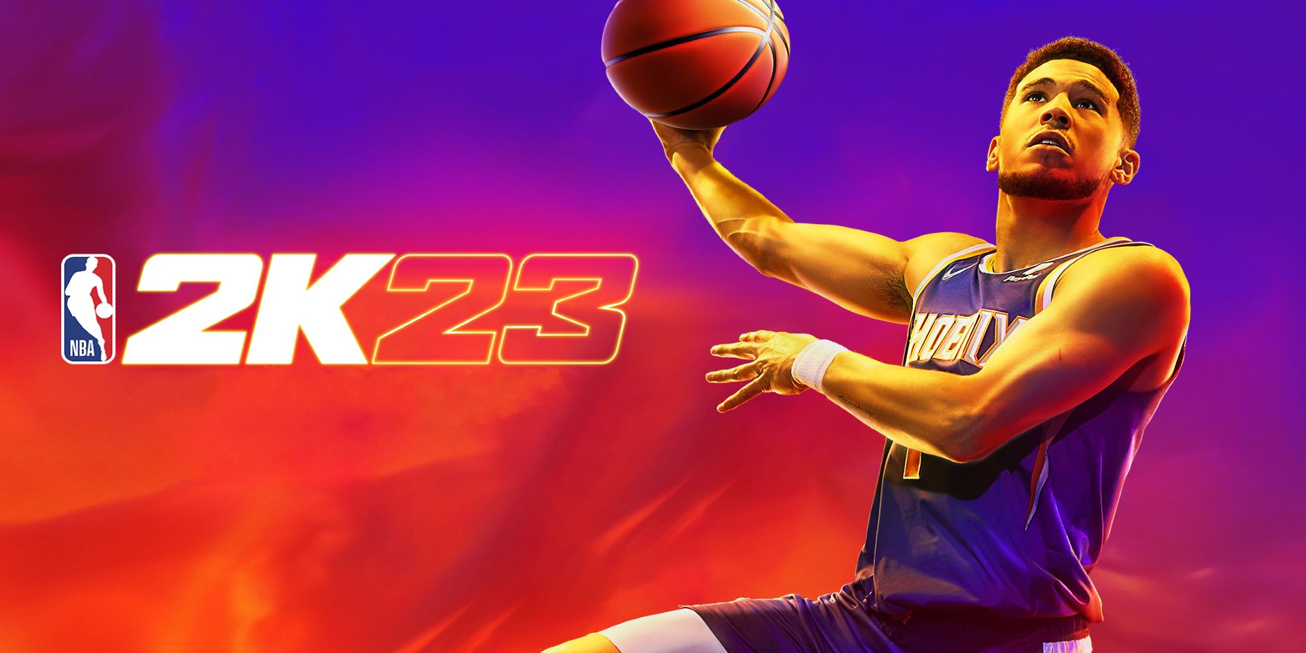 NBA 2K23 Official Key Art Featuring Devin Booker