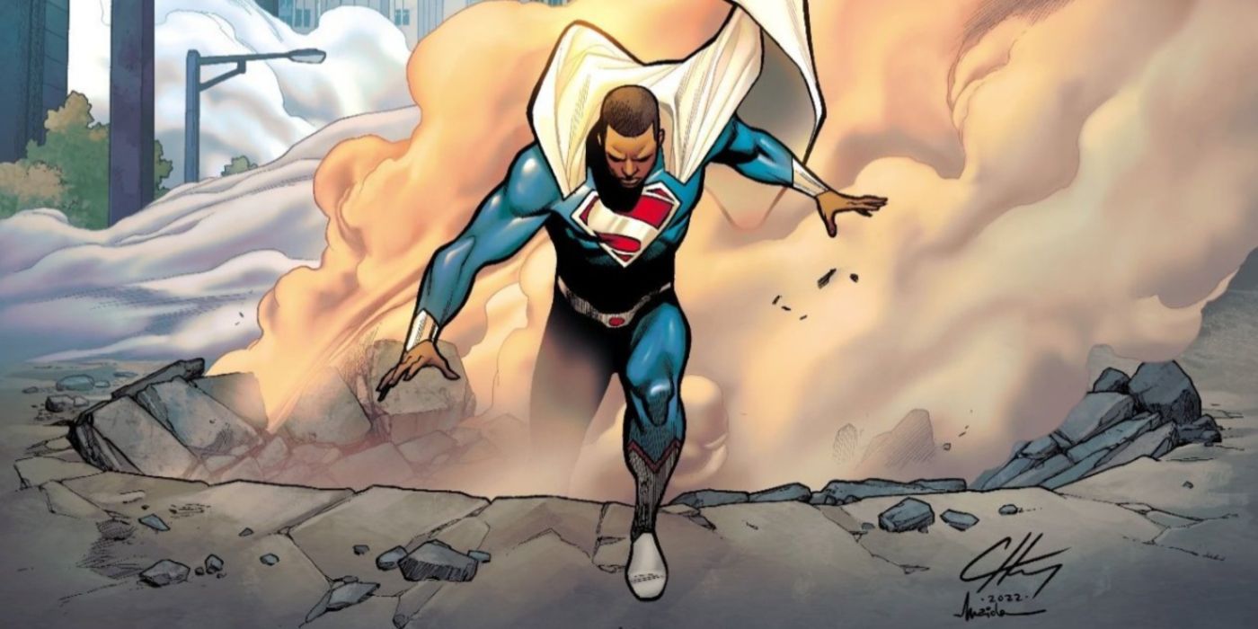 Val-Zod sai de uma cratera em uma DC Comic