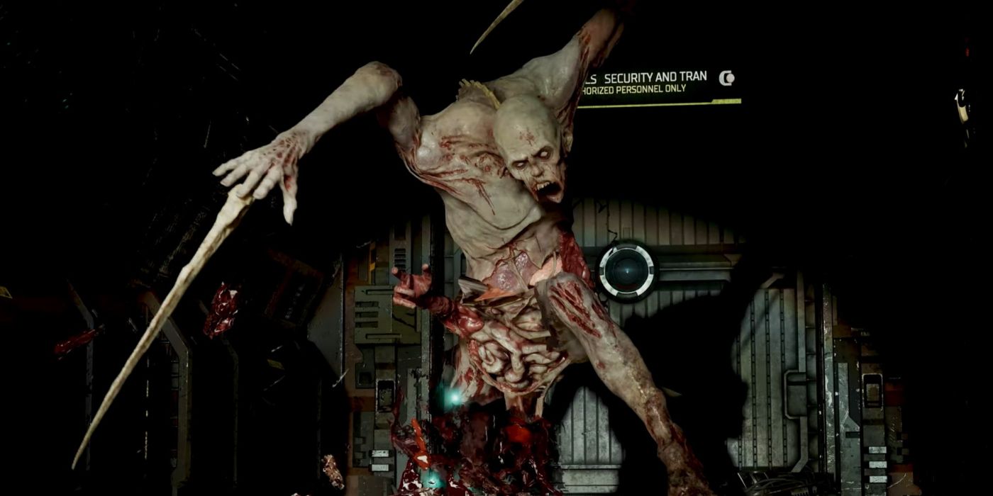 Necromorph from Dead Space