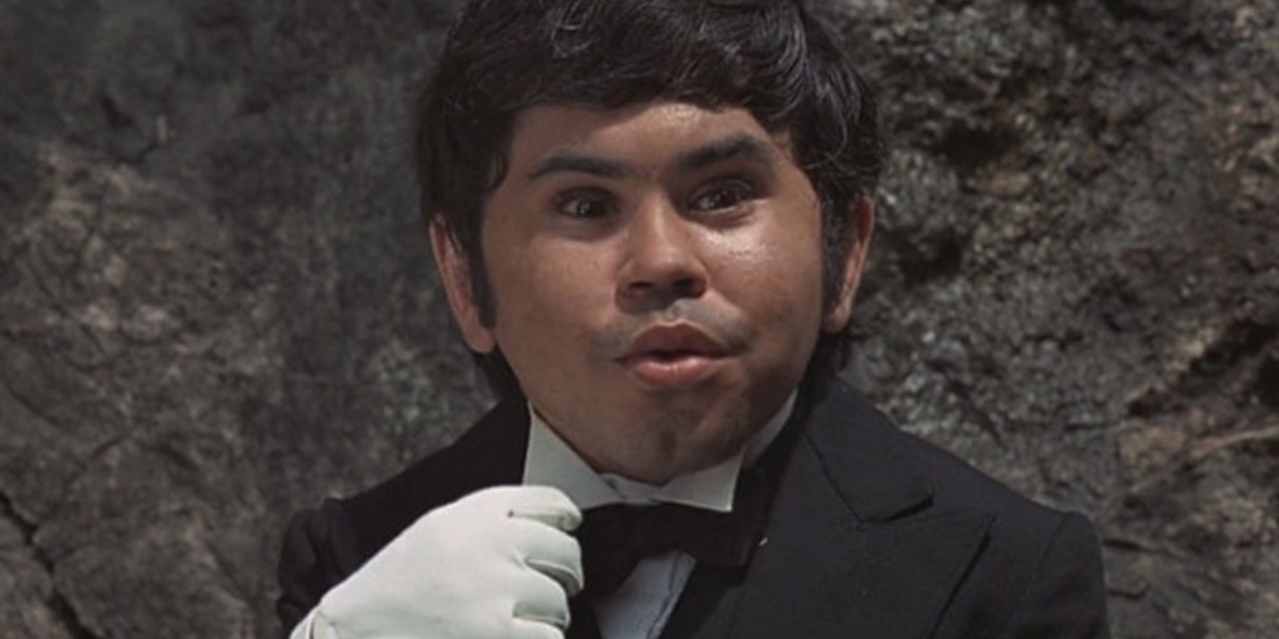 Nick Nack wearing a tux in The Man with the Golden Gun