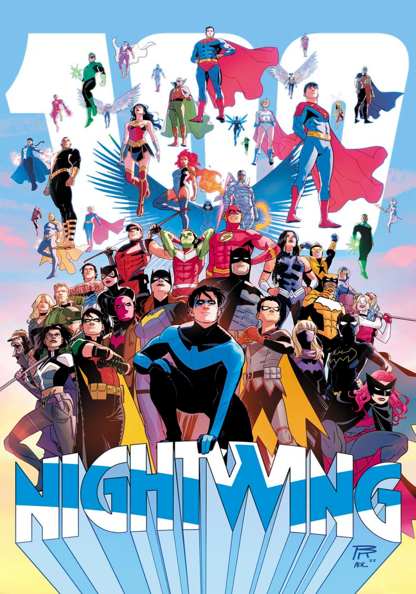 Nightwing 100th Issue Celebration DC Comics