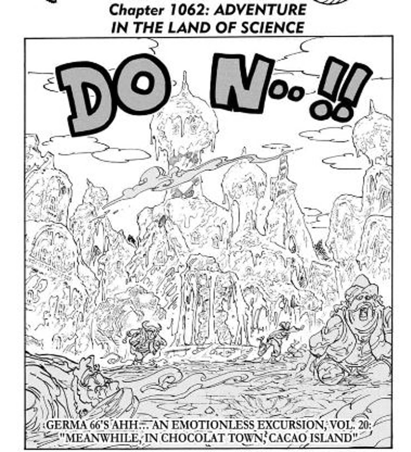 Capítulo #1062 de One Piece (Reprodução)