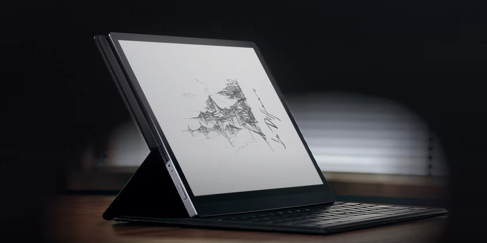 This Weird E Ink Tablet Has A Camera And Detachable Keyboard