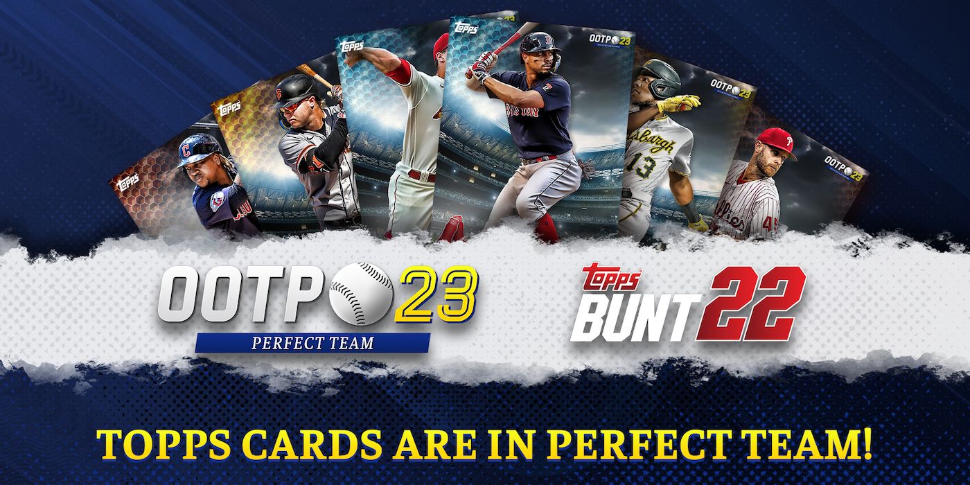 Collect New Topps MLB Cards In Out of the Park Baseball 23